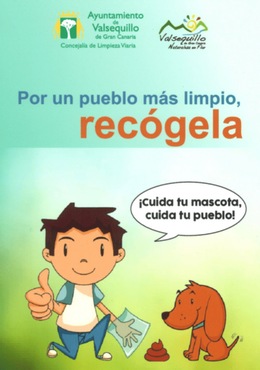 La campaña lleva por lema Por un pueblo más limpio, recógela / TA